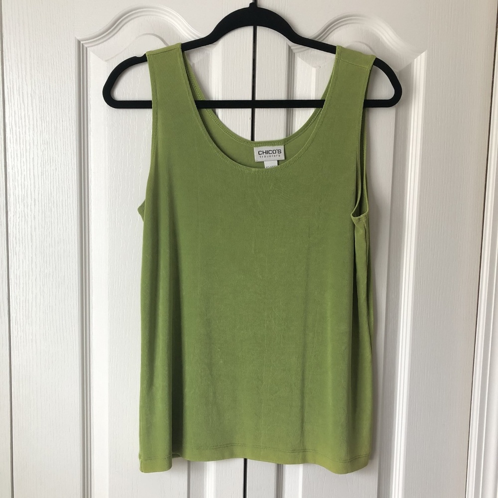Chico's Travelers Ombre Sleeveless Tank Top Sz 2